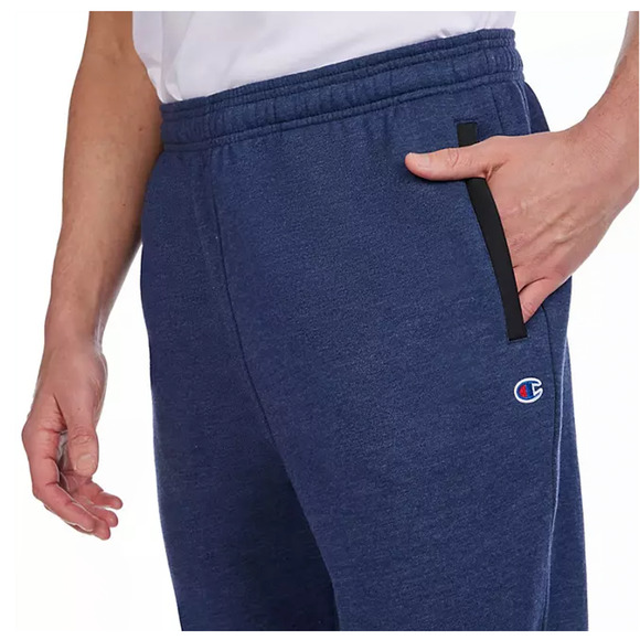 Champion Men's Fleece Woven Mix Jogger Navy Heather S - Picture 1 of 3